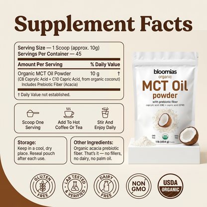 Organic MCT Oil Powder
