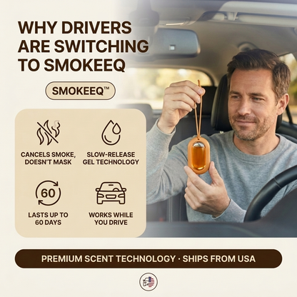 SmokeEQ™ Car Freshener