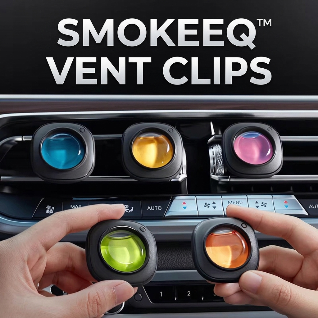 SmokeEQ™ Vent Clip Fresheners