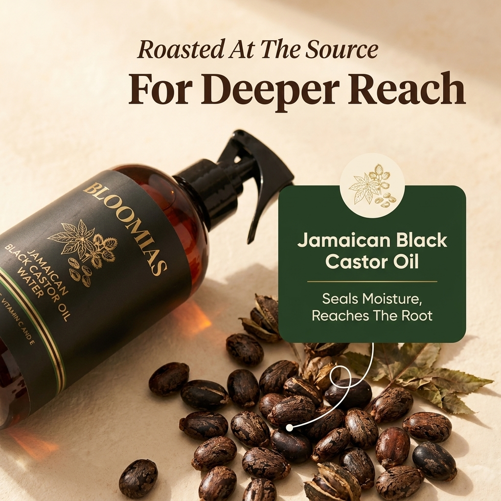 Organic Jamaican Black Castor Oil Water