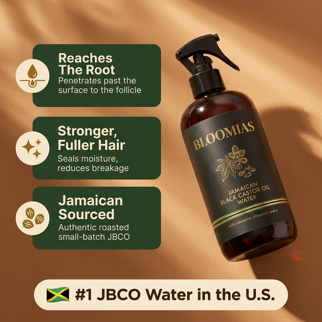 Organic Jamaican Black Castor Oil Water