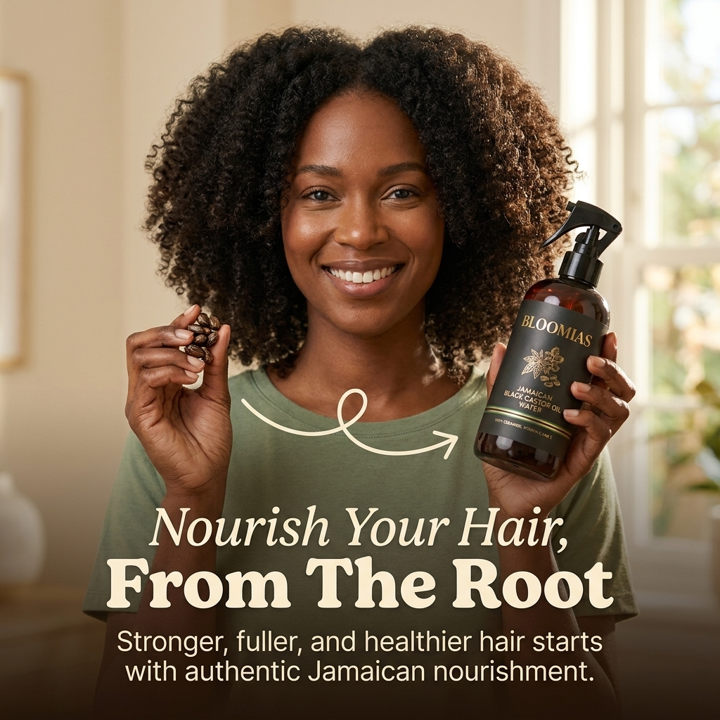 Organic Jamaican Black Castor Oil Water
