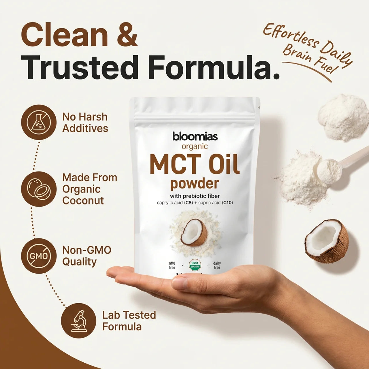 Organic MCT Oil Powder